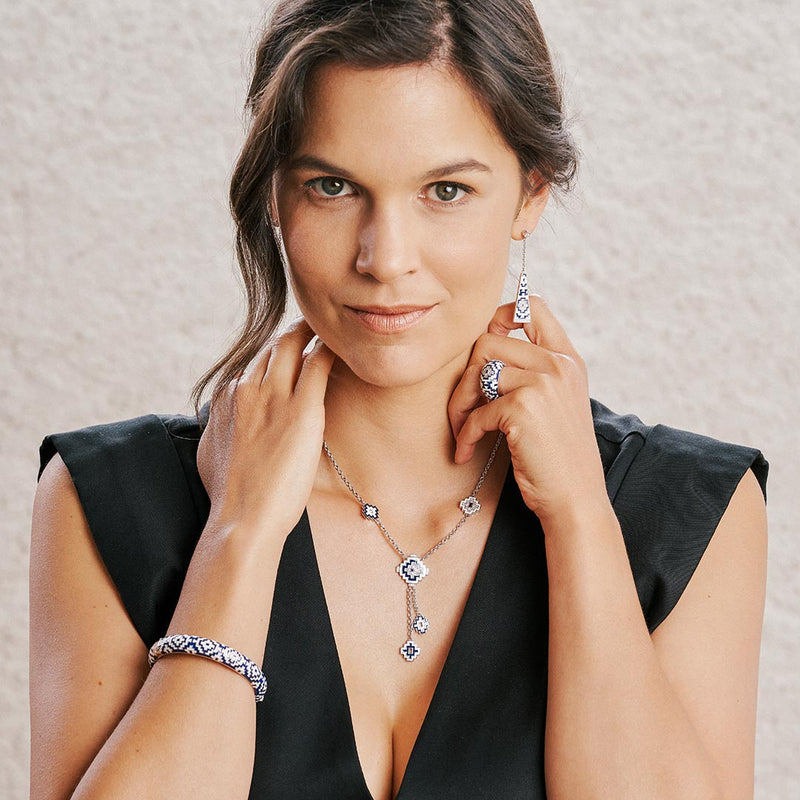 PARURE EN ARGENT AZTEC