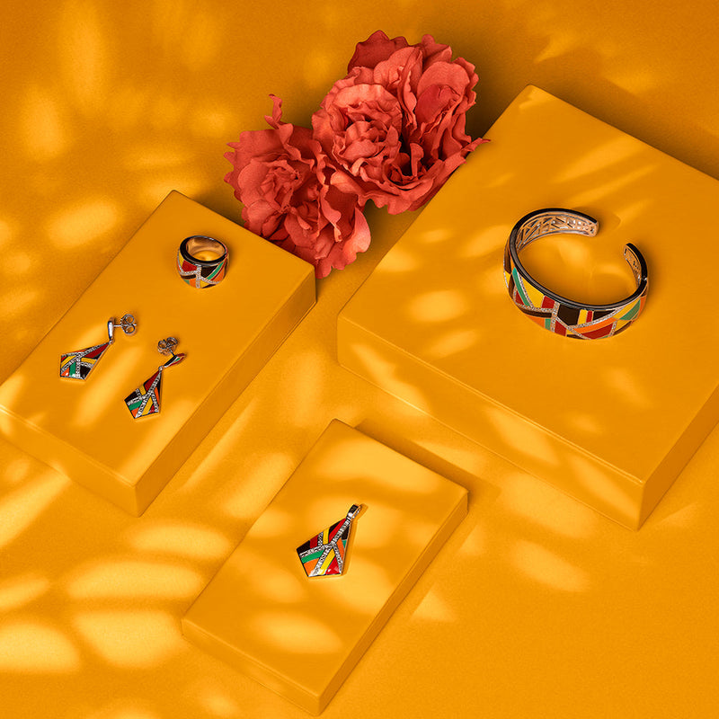 PARURE EN ARGENT ART DÉCO