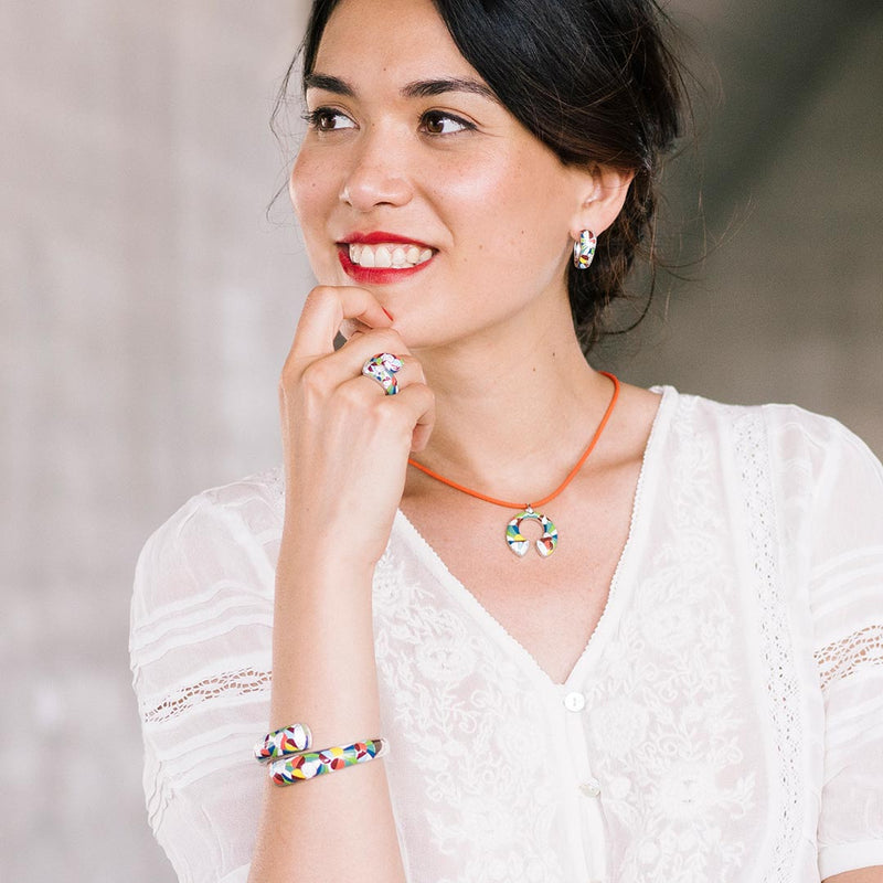 PARURE EN ARGENT SAVANE