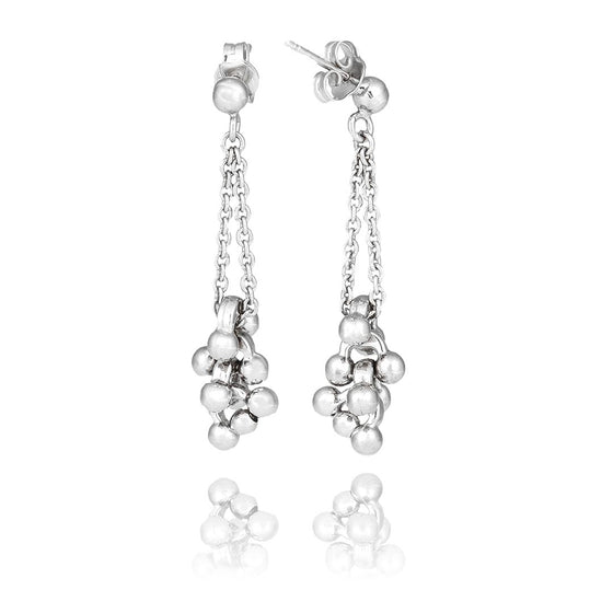 Boucles d'oreilles breloque en argent 925