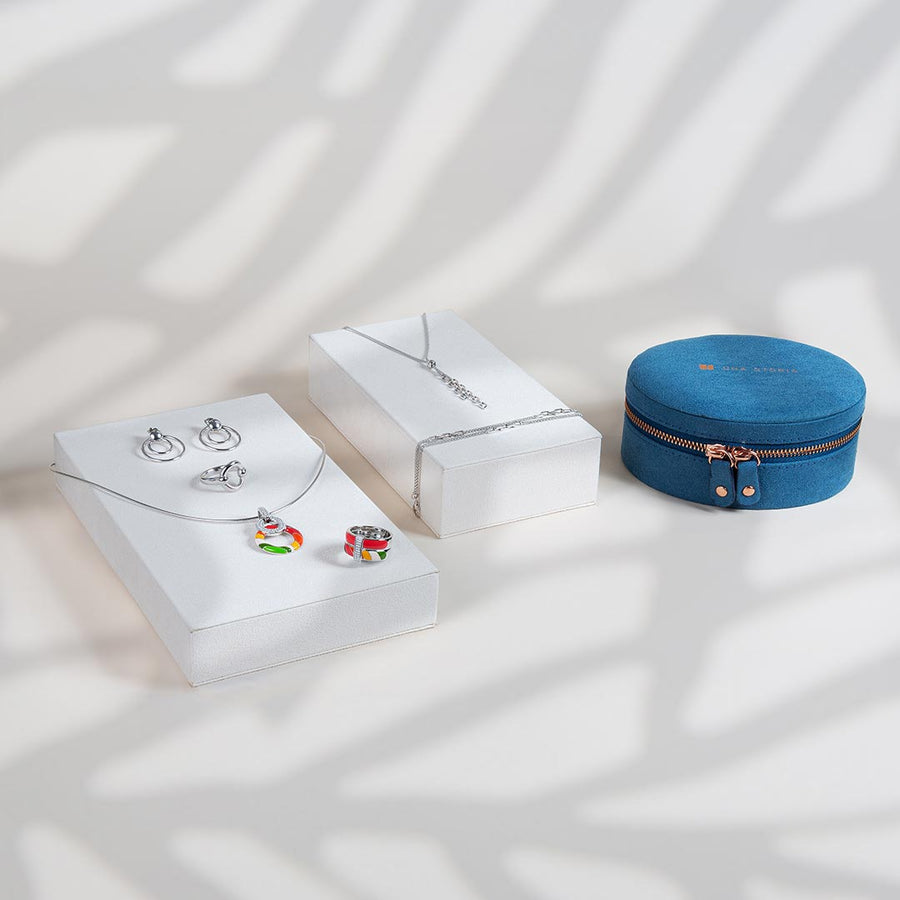 bijoux en argent 925 colorés pour femme