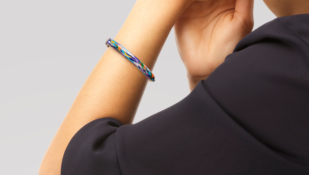 PARURE EN ARGENT HAVANE