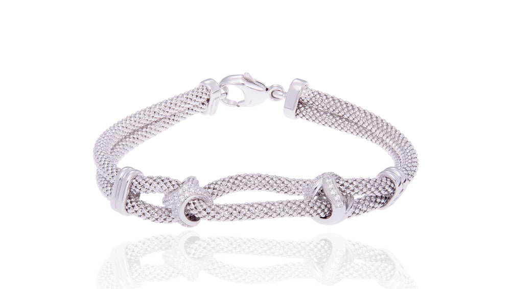 PARURE EN ARGENT BORGHESE