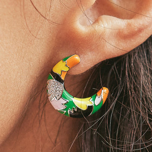boucles d'oreilles en argent