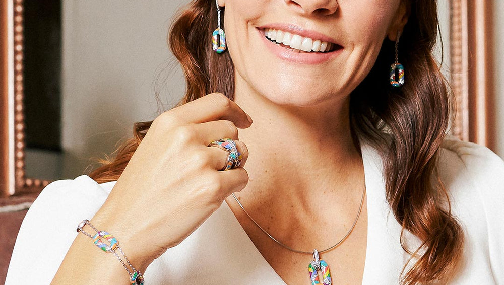 PARURE EN ARGENT CAPRI