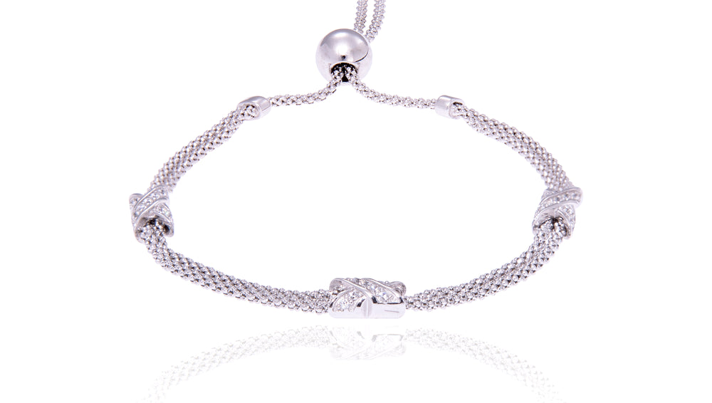 PARURE EN ARGENT INFINI