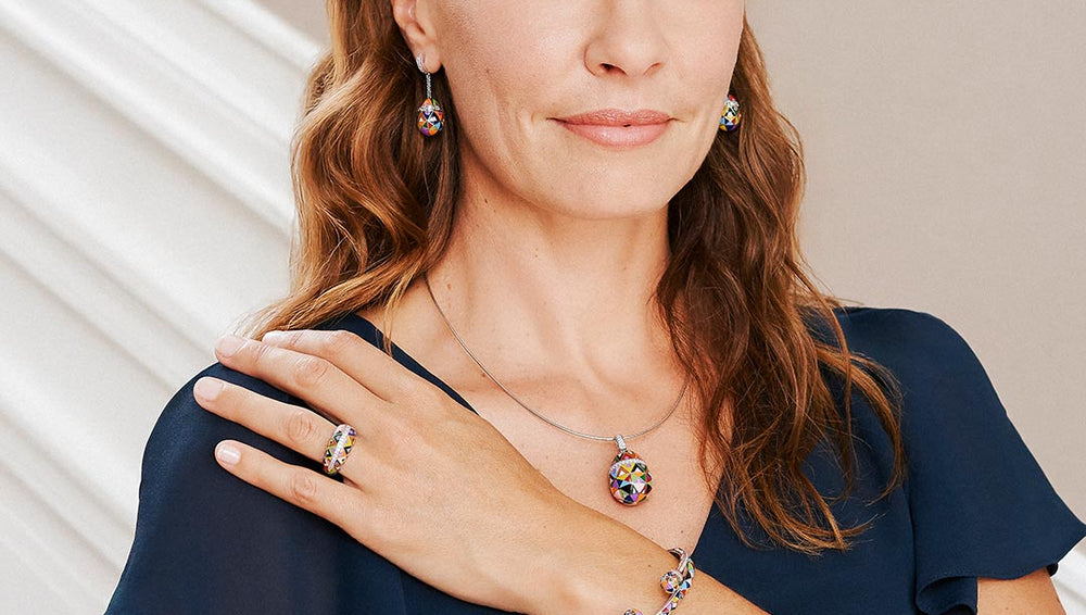 PARURE EN ARGENT ÎLE DE PÂQUES