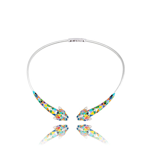 Acheter un torque en argent fauve