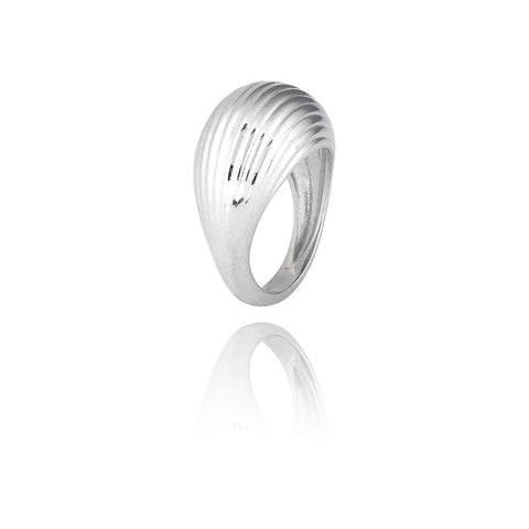 bague océan en argent