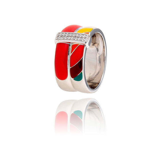 Grosse bague en argent pour femme originale