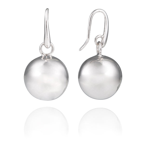 Boucles D'oreilles Boules 6 Mm En Argent Massif 925/1000 - Marque Bijouxia - Neuf Avec étiquettes