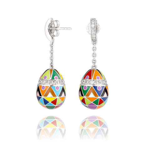 boucles d'oreilles œuf 