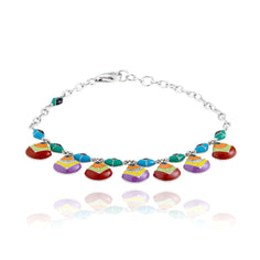 bracelet pampilles en argent