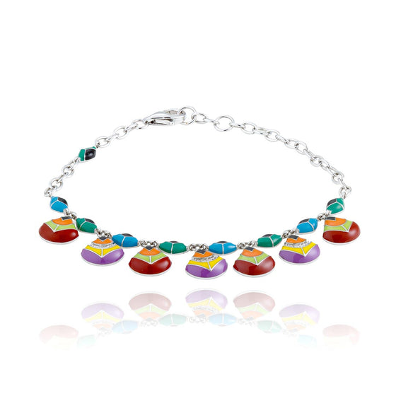 bracelet pampilles en argent