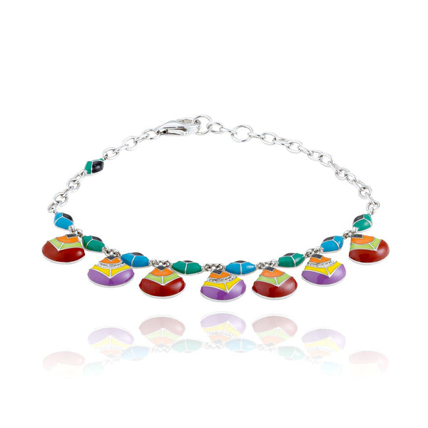 bracelet pampilles en argent