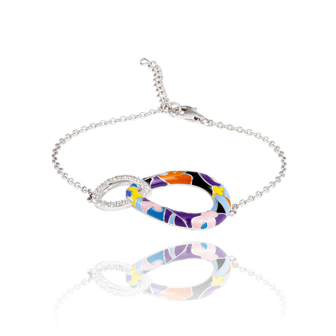 bracelet toi et moi en argent 