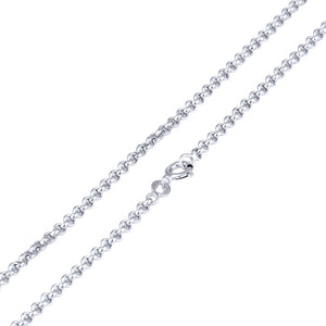 chaîne argent femme 45 cm