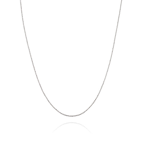 chaînes fines en argent