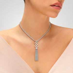 collier pampilles en argent 925