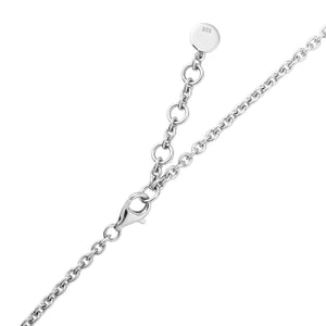 chaîne collier en argent 925 rhodié
