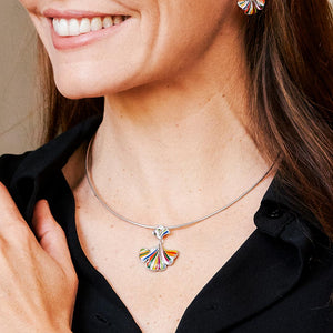 collier argent 42 cm femme
