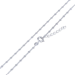 chaîne en argent 40 cm