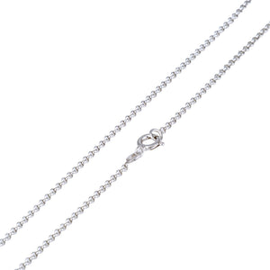 chaîne en argent massif pour femme