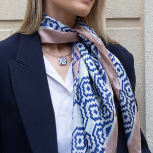 foulard mexique en soie