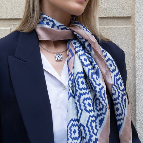foulard mexique en soie