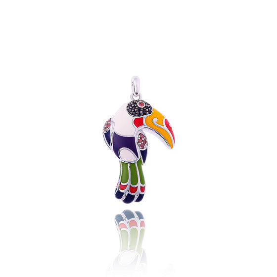 pendentif Toucan Una Storia