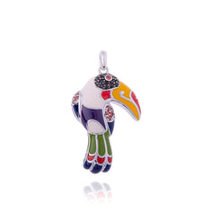 pendentif toucan pour femme