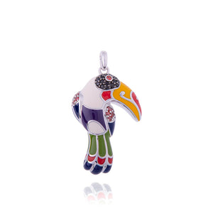 pendentif toucan pour femme