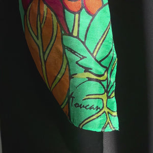 collaboration foulard toucan marque française 
