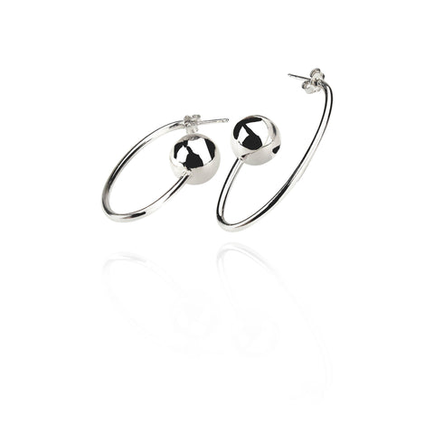 Créoles argent Armonia en argent 925