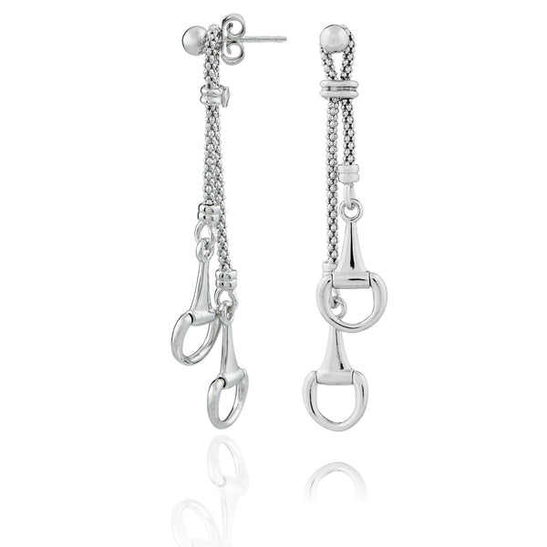 Boucles d'oreilles argent Palomino