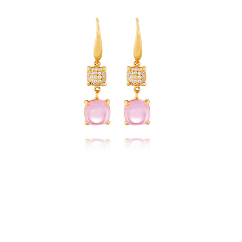 Boucles d'oreilles argent doré Manarola