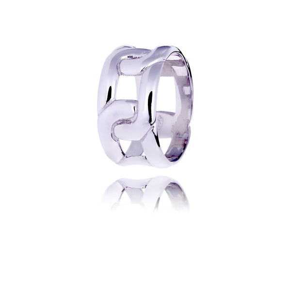 Bague argent Torino