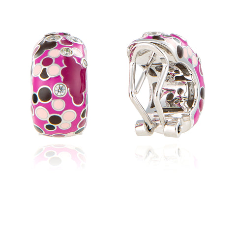 Dormeuses en argent massif