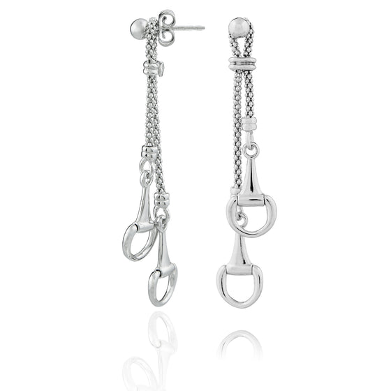 boucles d'oreilles mors de cheval