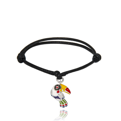 Bracelet toucan réglable au poignet