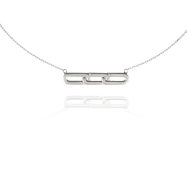 collier argent barrette lisbonne