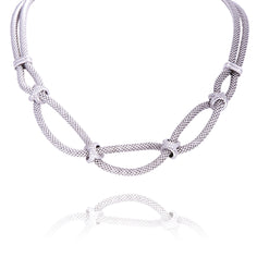 Collier argent Borghese