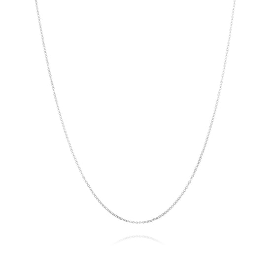 chaîne argent fine femme